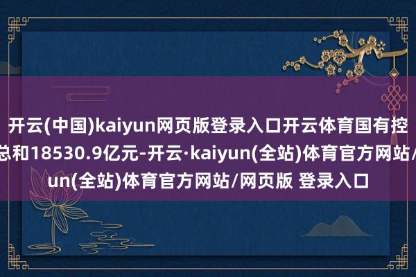 开云(中国)kaiyun网页版登录入口开云体育国有控股企业达成利润总和18530.9亿元-开云·kaiyun(全站)体育官方网站/网页版 登录入口